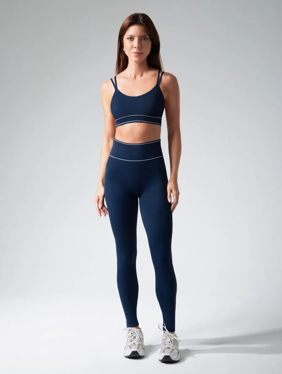 Calça Legging Cós Alto Sem Costura